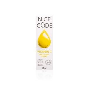 Сыворотка-антиоксидант для лица «Vitamin C» Nice Code